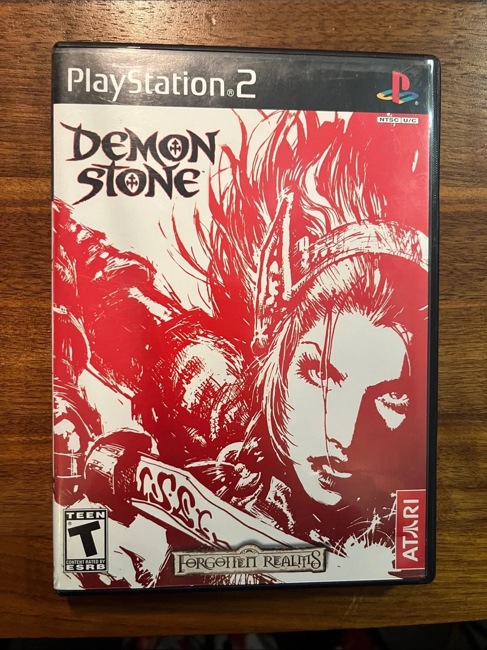 Forgotten Realms Demon Stone Sony PS2 by Atari Hack/Slash RPG CIB